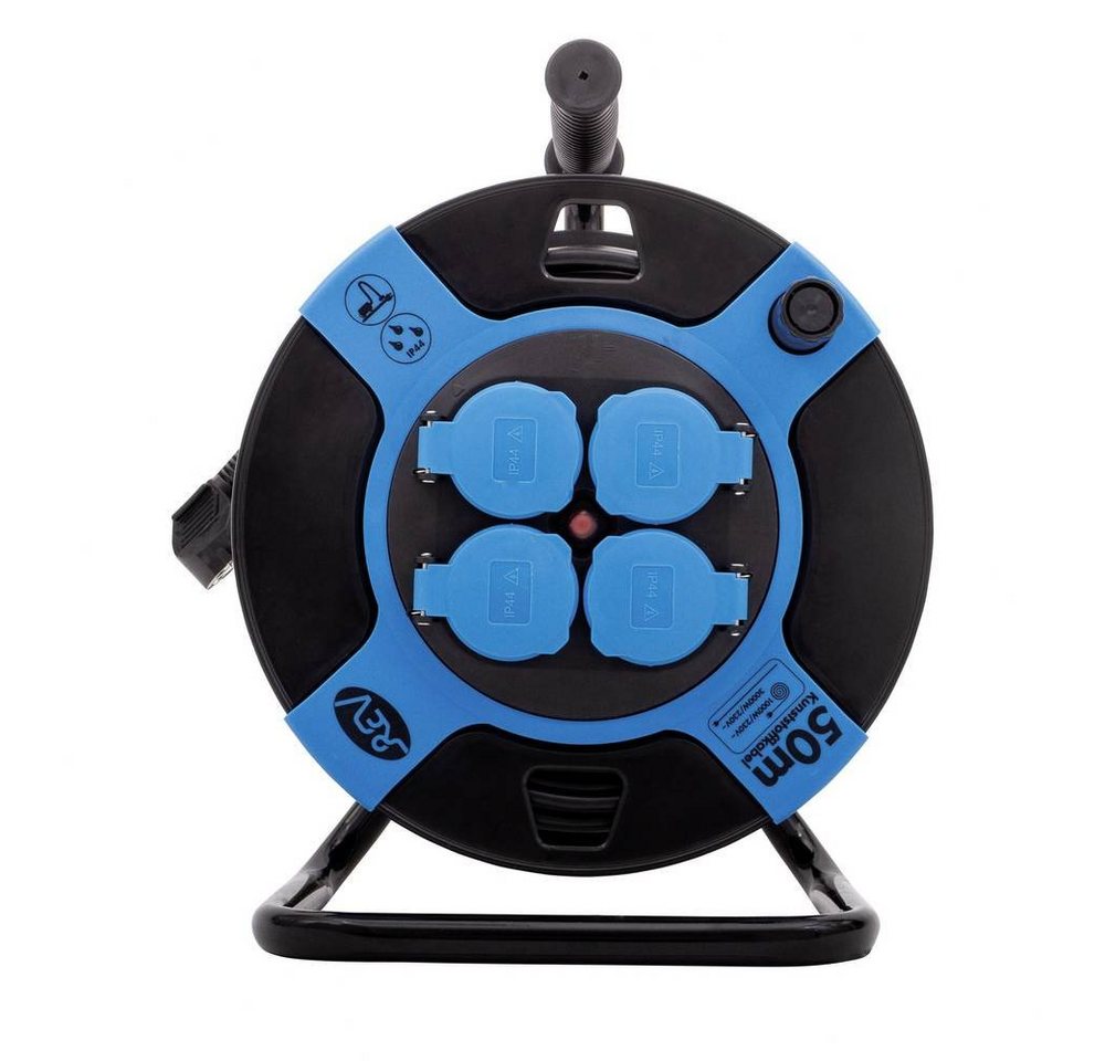 REV Kabeltrommel Kunsstoff 50 m 0010118812 Kabeltrommel von REV