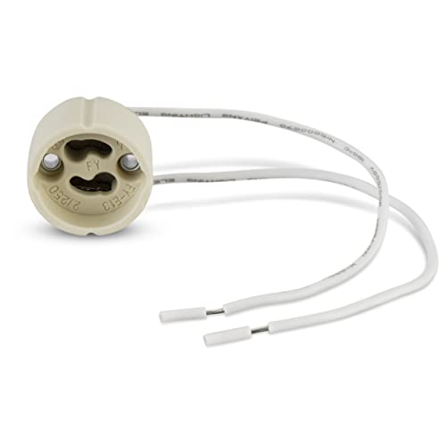 REV Keramik Fassung, Lampenfassung f. Halogenlampen 2St., 230 VAC, 2A, beige REV Keramik Fassung, Lampenfassung f. Halogenlampen 2St., 230 VAC, 2A, beige von REV