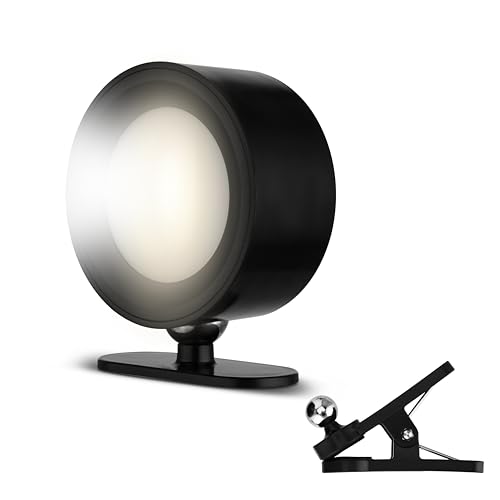 REV LED Wandlampe innen - Wandleuchte ohne Stromanschluss 150lm, dimmbar, 360° drehbar - ideal für Flur, Schlaf- & Wohnzimmer, schwarz von REV