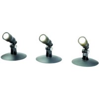 REV LED Außen- und Unterwasserbeleuchtung Aqua Spot Set 3x1W von REV