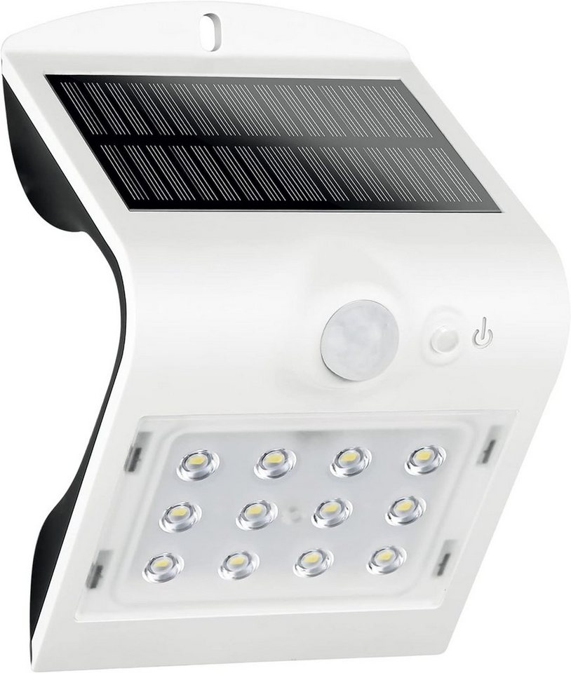 REV LED Solarleuchte mit Bewegungsmelder, außen, IP65, weiß von REV