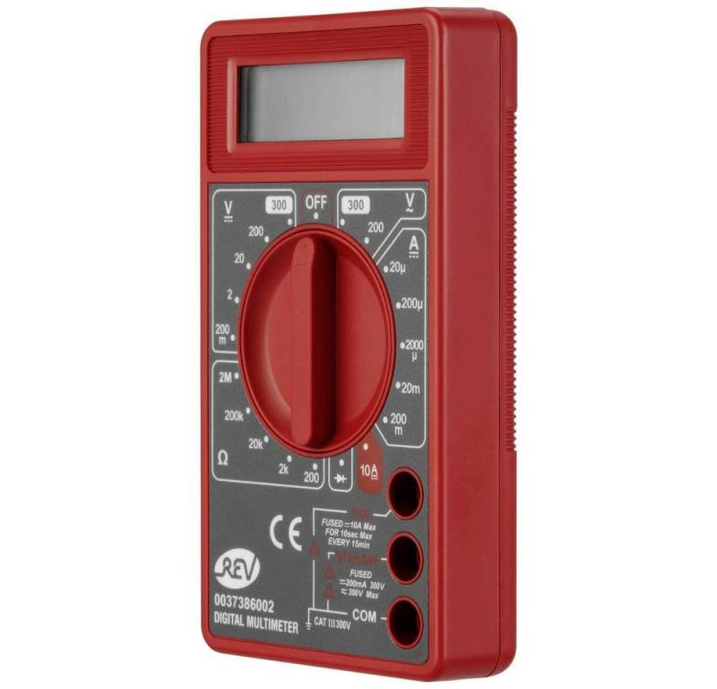 REV Multimeter Vielfachmessgerät digital 0037386002 von REV