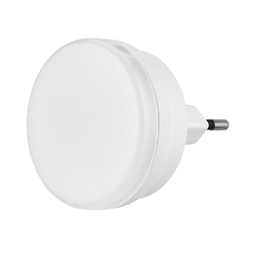 REV Nachtlicht, sparsames Dauerlicht - LED Nachtlampe 230V, 50Hz, 0,2W, Steckdosenlampe - Leuchtfarbe blau, Gehäuse weiss von REV