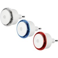 REV Nachtlicht LED SET m.D.0,8W ws 0029340002 Nachtlicht Rund LED Weiß von REV