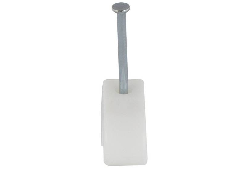 REV Nagelschelle REV Nagelschelle mit Nagel, 10... 14 mm, weiß, 100 Stück von REV