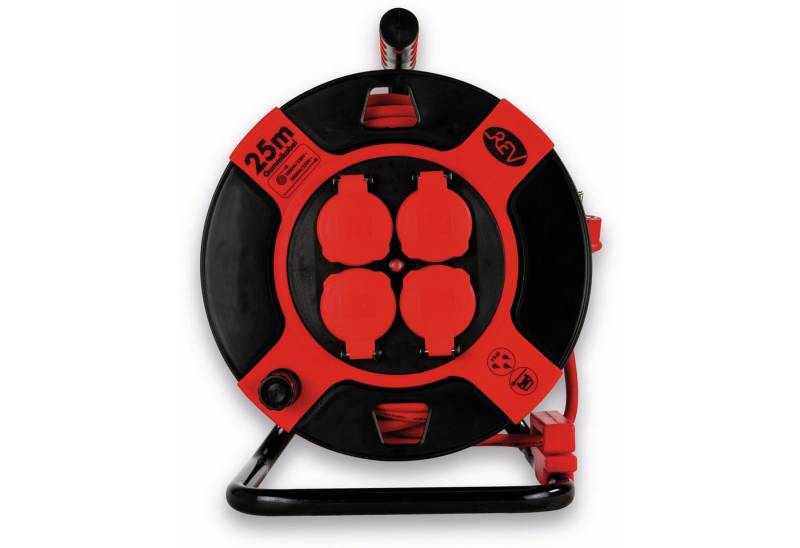 REV REV Kabeltrommel H07RN, 4-fach, 25 m Kabeltrommel REV REV Kabeltrommel H07RN, 4-fach, 25 m Kabeltrommel von REV