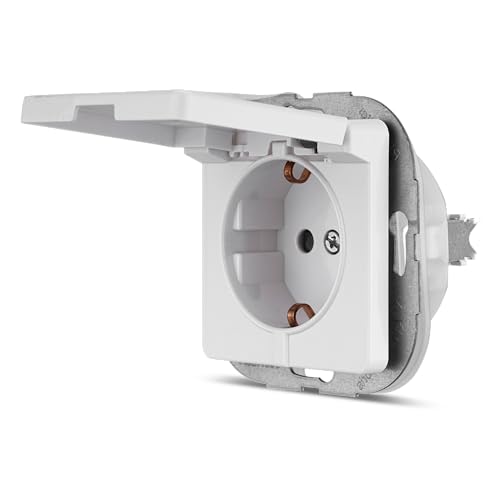 REV AquaKombi, Steckdose-Feuchtraumsteckdose, IP44, zweipolig, Unterputz, weiss REV AquaKombi, Steckdose-Feuchtraumsteckdose, IP44, zweipolig, Unterputz, weiss von REV