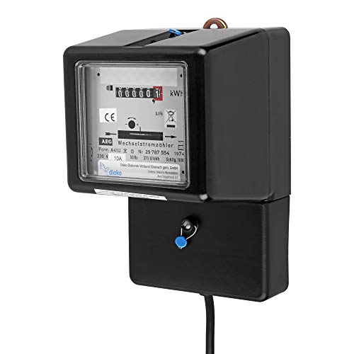 REV Strommessgerät, Zwischenzähler mit Stecker f. Steckdose, ungeeicht, 1,5m, schwarz REV Strommessgerät, Zwischenzähler mit Stecker f. Steckdose, ungeeicht, 1,5m, schwarz von REV