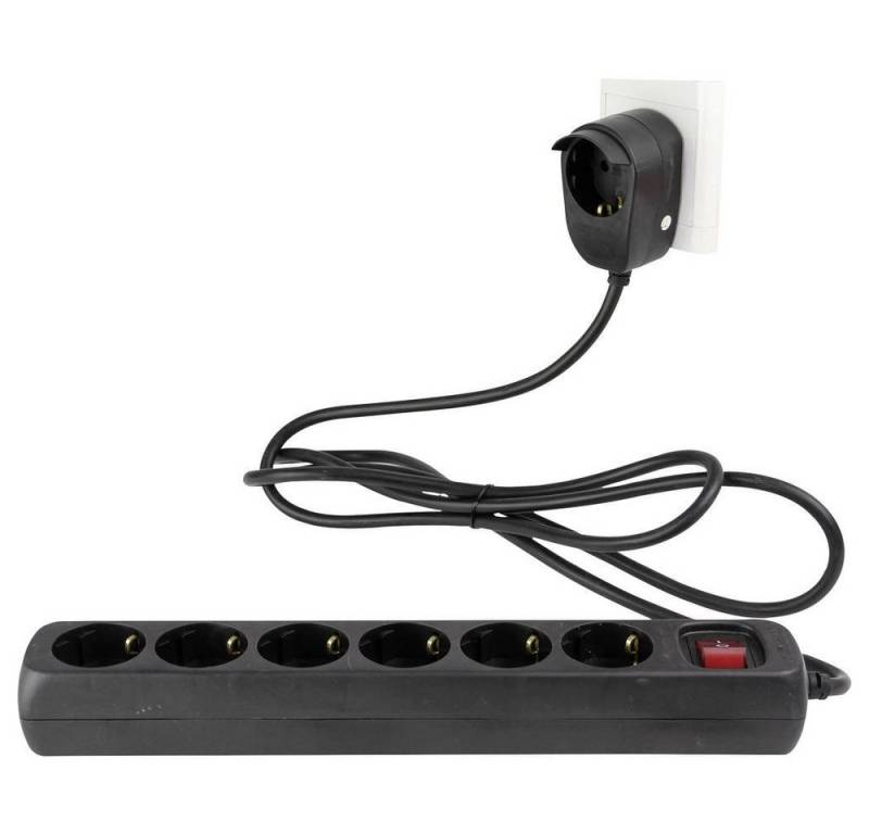 REV Steckdosenleiste Powersplit 6-fach 0012692514 Steckdosenleiste, erhöhter Berührungsschutz von REV