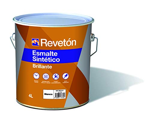 Synthetik, glänzend, Weiß, 0,750 Lt Synthetik, glänzend, Weiß, 0,750 Lt von REVETON ANTICORROSION Y SUELOS