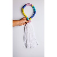 Long Colorful Loop Tassel Wall Hanging/Door Knob Is Perfect For Any & Looks Great As A Set /Kindergartenmauer/Schlafzimmer von REVLStudio