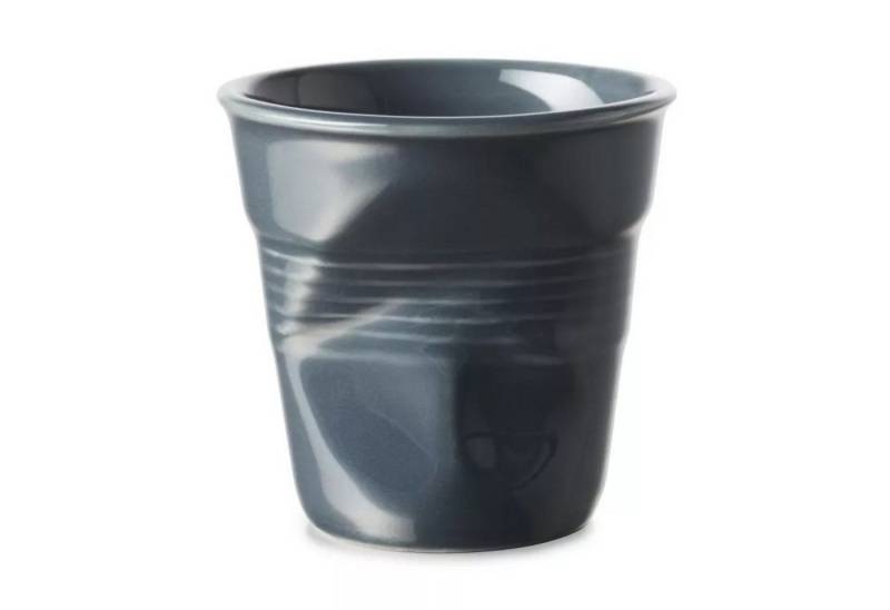 REVOL Cappuccinotasse Knickbecher Tasse Cappuccino graphite 180ml, Porzellan von REVOL