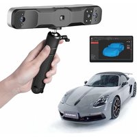 Range 2 3D-Scanner Handheld 0,1 mm Präzision Tragbarer 3D-Scanner Eingebaute RGB-Farbkamera Unterstützt Körper- und Gesichtsscans, Reverse von REVOPOINT