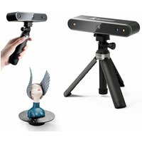 Revopoint - pop 2 3D-Scanner 10FPS, 0,05mm Präzisions-Handheld 3D-Scanner und Desktop-3D-Scanner für den 3D-Druck, mit 5000-mAh-Powerbank, Handstativ von REVOPOINT