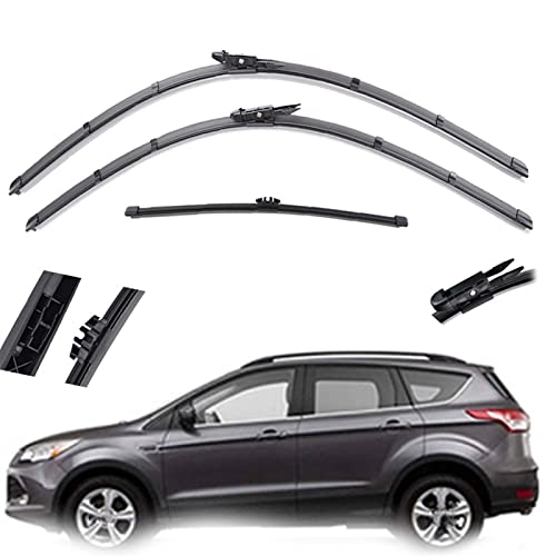 REXGEL 3 Stück Auto Front Heckscheibe Scheibenwischer Set 28"+28"+11" Für Ford Für Kuga Für Escape 2013 2014 2015 2016 2017 2018 2019 Scheibenwischer REXGEL 3 Stück Auto Front Heckscheibe Scheibenwischer Set 28"+28"+11" Für Ford Für Kuga Für Escape 2013 2014 2015 2016 2017 2018 2019 Scheibenwischer von REXGEL