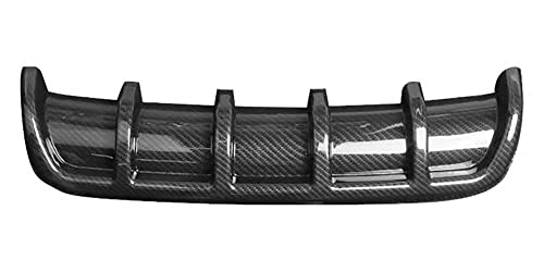 REXGEL Auto Heckstoßstange Diffusor Lippe passt für Cupra Ateca Born Formentor Leon TCR E-TCR, Auto Heckspoiler Lippenverkleidung Styling ZubehöR,Carbon Fiber Look von REXGEL