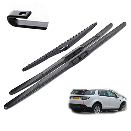 REXGEL Scheibenwischer Vorne Und Hinten Für Land Rover Für Discovery Sport L550 2014-2019 Windschutzscheibe Scheibenwischer 26 "20" 12" Scheibenwischer von REXGEL