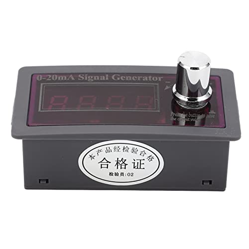 0-20mA Current Generator | 4 Digits Display Current Analog Simulator | DCS Control/PLC Debugging | 15-28VDC Button Type von REXVTNS