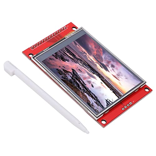 2,8 Zoll LCD Touch Panel Modul | ILI9341 Treiber 240x320 Auflösung | 65K -Farbdisplay für Entwicklungsbretter | 5 V / 3,3 V Doppelspannungsunterstützung (With minimum touch 9 IO drivers) von REXVTNS