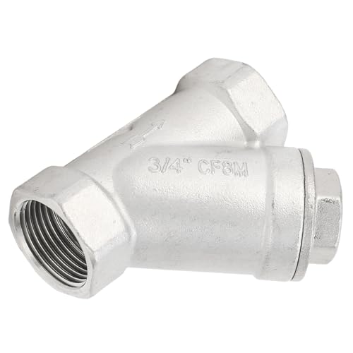 3 / 4in DN20 Y Type Strainer | 304 Stainless Steel Double Layer Mesh Screen for Water/Oil/Gas | Threaded Y Strainer with 6.4MPa Pressure Rating von REXVTNS