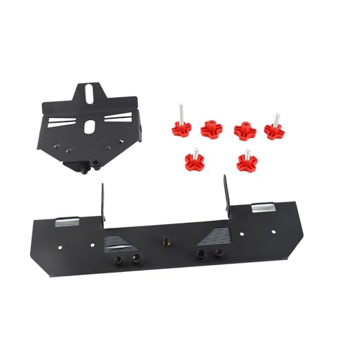 45 Degree Chamfer Bracket for Angle Grinder | Tile Chamfering Tool for 115/125 Grinder | Metal Chamfer Holder with Screws/Nuts | High Efficiency Cutting & Grinding Accessory (Red Screw) von REXVTNS