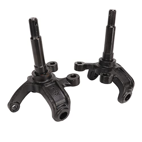 ATV Steering Knuckle & Axle Set | 2 Pcs Wheel Stub Axle Strut for 110cc 150cc 200cc 250cc ATV/Go Kart | Strong Metal Replacement for Improved Steering ATV Steering Knuckle & Axle Set | 2 Pcs Wheel Stub Axle Strut for 110cc 150cc 200cc 250cc ATV/Go Kart | Strong Metal Replacement for Improved Steering von REXVTNS