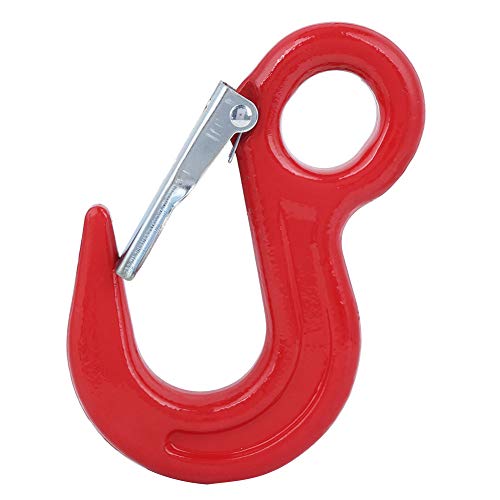 Alloy Steel Eye Sling Hook | 3T Robust Lifting for Containers/Cranes/Rigging | Oxidation - Defiant & Sturdy Weight Hook | 3000kg Capacity von REXVTNS