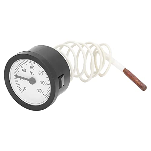 Bimetal Thermometer Indicator | Accurate Temperature Measurement for Industrial/Scientific Use | Portable Round Type with Electrical Connection | Model TS W53 Bimetal Thermometer Indicator | Accurate Temperature Measurement for Industrial/Scientific Use | Portable Round Type with Electrical Connection | Model TS W53 von REXVTNS