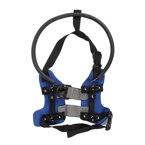 Blind Dog -Kabelbaum | Einstellbarer Schutz - Kollisionsring mit Stoßfänger Guards | Bequemes und Führungsgerät für Blinde Haustiere/Hunde | Leicht (M) von REXVTNS