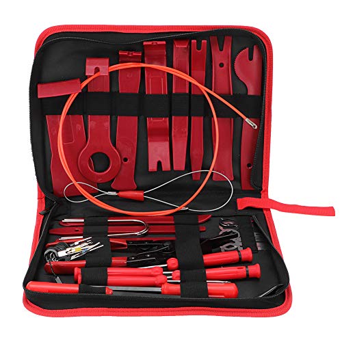 Car Interior Trim Removal Tool Kit | 39 Pcs No Scratch Pry Tools for Door Panel & Dashboard | Auto Detailing Kit with Zippered Bag Car Interior Trim Removal Tool Kit | 39 Pcs No Scratch Pry Tools for Door Panel & Dashboard | Auto Detailing Kit with Zippered Bag von REXVTNS