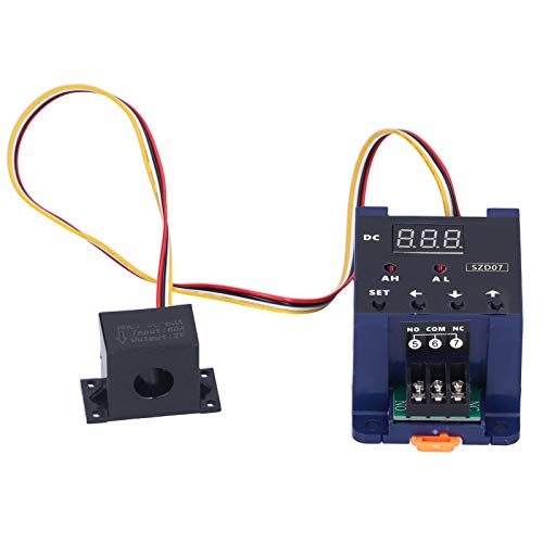 Digital Display Amperemeter SZD07 | DC8-35 V Stromsensor mit Überlastschutz | 0,3-50A Range, Hallsensor, 0,5 Genauigkeit von REXVTNS