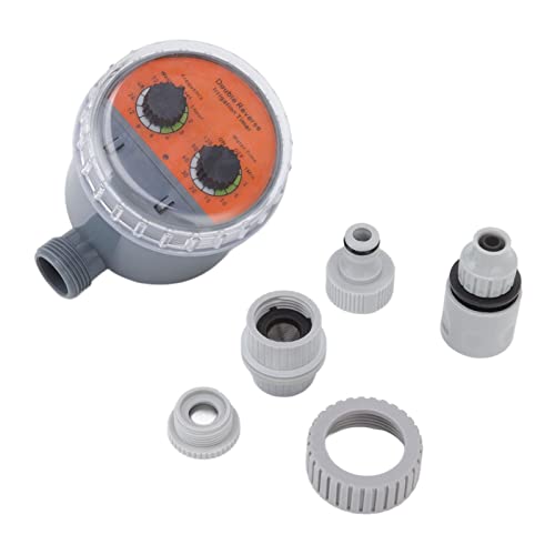 Dual Dial Ball Valve Irrigation Timer | IP67 Weatherproof Automatic Water Timer for CourtyardsBalconiesGardens | Low - Pressure Function with 500-1700L / h Flow Rate Dual Dial Ball Valve Irrigation Timer | IP67 Weatherproof Automatic Water Timer for CourtyardsBalconiesGardens | Low - Pressure Function with 500-1700L / h Flow Rate von REXVTNS