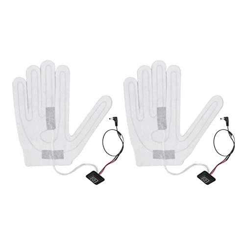 Electric Heating Sheet 3 Gears Adjustable | Replacement Heating Film for Gloves | Thin & Quick Heating Pads | DC Electric Heater for Outdoor Activities/Cold Weather von REXVTNS