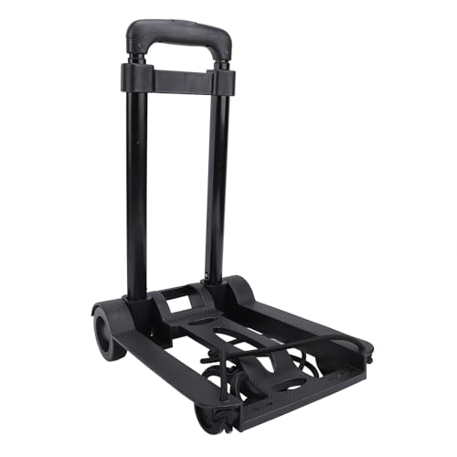 Folding Hand Truck | 30kg Load Bearing with Elastic Rope | Compact Luggage Cart for Travel/Shopping/Moving | Lightweight & Sturdy Iron + PP Construction Folding Hand Truck | 30kg Load Bearing with Elastic Rope | Compact Luggage Cart for Travel/Shopping/Moving | Lightweight & Sturdy Iron + PP Construction von REXVTNS