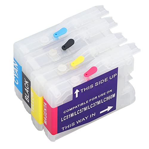 Ink Cartridge LC51 LC57 LC37 LC960 | 4 Colors Replacement for Brand 135C / 150C / 153C | Enhanced Printing for Photos & Documents | Compatible for 50 + Printer Types Ink Cartridge LC51 LC57 LC37 LC960 | 4 Colors Replacement for Brand 135C / 150C / 153C | Enhanced Printing for Photos & Documents | Compatible for 50 + Printer Types von REXVTNS