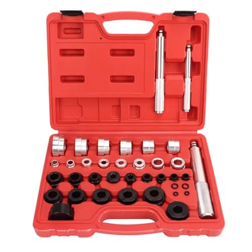 Master Bushing Driver Set 33pcs | Metric & SAE Bearing Gasket Removal Installer Kit | Tool Kit for Car/Truck/Tractor Repair | 10mm to 42mm & 3/8 to 1-3/8 Inch Master Bushing Driver Set 33pcs | Metric & SAE Bearing Gasket Removal Installer Kit | Tool Kit for Car/Truck/Tractor Repair | 10mm to 42mm & 3/8 to 1-3/8 Inch von REXVTNS