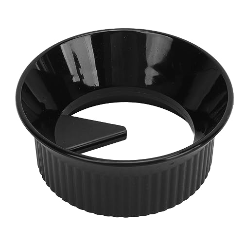 Moka Coffee Distributor Splash Proof Dosing Funnel for Single and Dual Valve Moka Pots, Ideal for Home, Office, and Coffee Enthusiasts Who Seek Tidy and Efficient Brewing (Black For Three 150ml) von REXVTNS