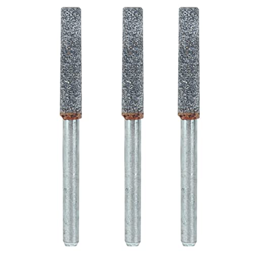 REXVTNS 3Pcs 4mm 5 / 32in Chainsaw Sharpener Burr Stone File | High Hardness Metal Grinding Tool for Rotating Tools | Chainsaw Grinder Accessories for 12V Mini Grinder REXVTNS 3Pcs 4mm 5 / 32in Chainsaw Sharpener Burr Stone File | High Hardness Metal Grinding Tool for Rotating Tools | Chainsaw Grinder Accessories for 12V Mini Grinder von REXVTNS