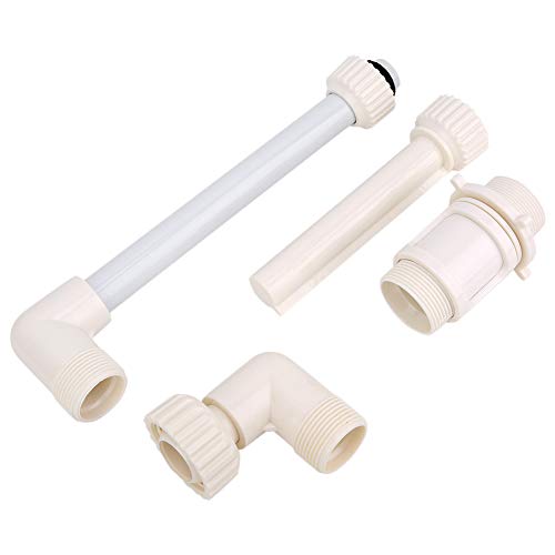 REXVTNS Adjustable Pool Fountain Sprayer | 1.5 Threaded Fitting for Above & Inground Pools | Swimming Pool Spa Waterfall Decor | Easy Installation, PVC Material von REXVTNS