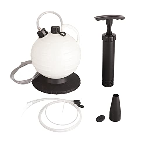 REXVTNS Manual Oil Extractor Pump 6L | Portable Fluid Pump for Cars/Boats/Marine Motors | Transparent Tank with Capacity Marker & Flexible Metal Probe von REXVTNS