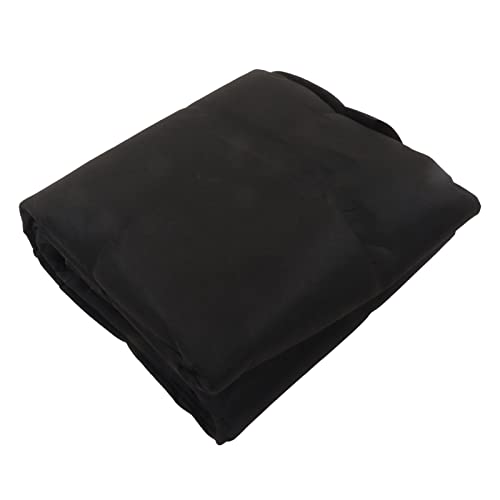 REXVTNS Round Swimming Pool Mat | 4M Felt Liner Pad for 12ft Pools | Ground Protection from Rocks/Roots/Pointed Objects | Black Dense Fabric von REXVTNS