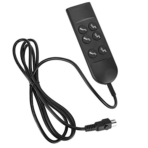 REXVTNS Single Motor Sofa Lift Controller | Round Button Design for Home Appliances/Transport Vehicles/Industrial Equipment | Direct Drive with Microswitch | ABS Material, 5A Current von REXVTNS