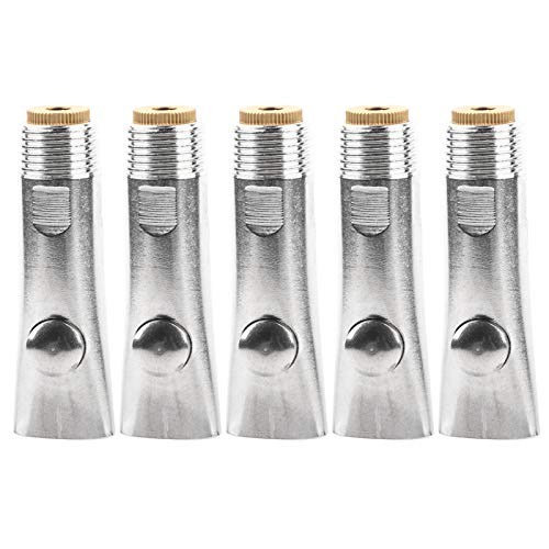 REXVTNS Stainless Steel Automatic Pig Drinker | 5Pcs DN15 Flat Nozzle for Cattle/Sheep/Pigs | Sturdy Farm Accessory with Strong Spring & Leak - Proof Design (68mm) von REXVTNS