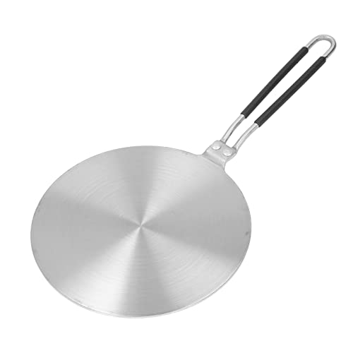 Stainless Steel Heat Diffuser Plate | Even Heat Distribution for Gas/Electric/Induction Cooktops | Universal Cookware Accessory | 19.5cm Diameter, 653g von REXVTNS