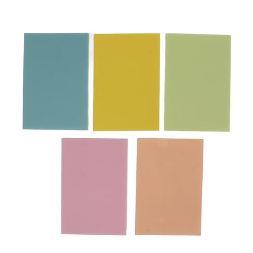 Stempelschnitzblöcke 5pcs | 4x6in DIY Gummi geschnitzte Ziegel für Anfänger | Öl- und Kratzer -Resilient/Schule und Heimhandwerksprojekte | 5 Farben leicht zu schneiden Stempelschnitzblöcke 5pcs | 4x6in DIY Gummi geschnitzte Ziegel für Anfänger | Öl- und Kratzer -Resilient/Schule und Heimhandwerksprojekte | 5 Farben leicht zu schneiden von REXVTNS