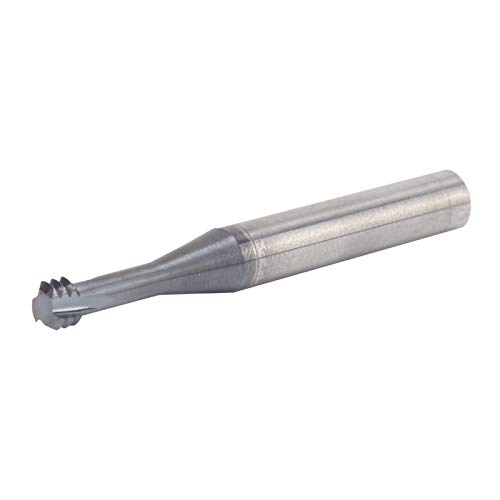 Tungsten Steel Milling Cutter | 3 - Tooth Metric 60° Threading Tool M6.0x1.0xD6x50 | for Aluminum / Copper / Stainless Steel | Improved Chip Removal Efficiency von REXVTNS