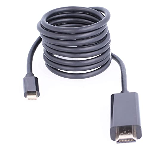 REY OTG HDMI Stecker auf USB 3.1 Typ C 2M Vergoldete 4K Schwarz OTG Konverter Kabel von REY