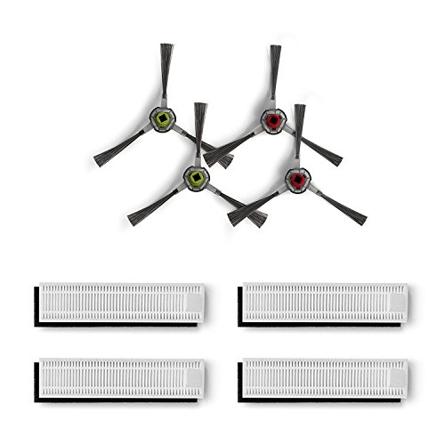 REYEE Ersatzset für Ecovacs Robotics DA60-KTA für Deebot Slim / Slim2 Staubsauger von REYEE