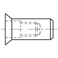 Blindnietmutter r 88481 seko m 5 /1,5 -4,0 Aluminium von REYHER