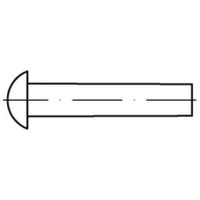 Halbrundniete din 660 4 x 35 Stahl Halbrundniete din 660 4 x 35 Stahl von REYHER